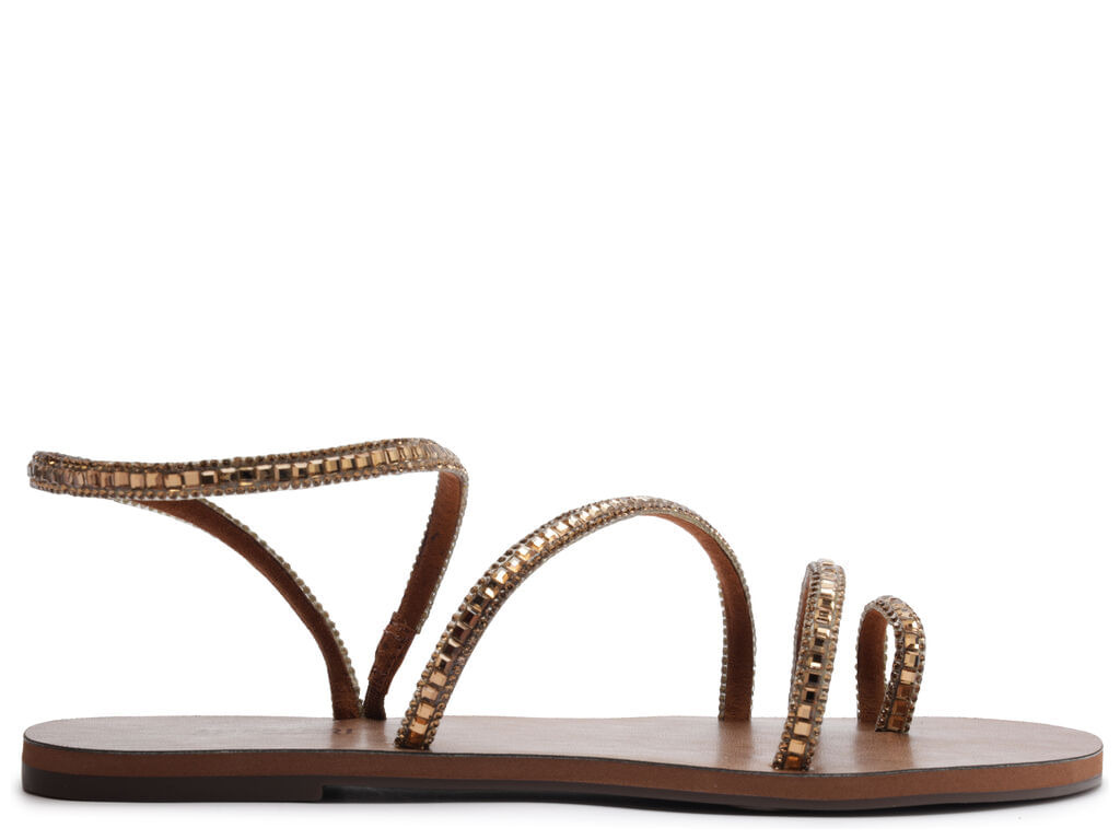 sandalia anacapri multitiras cristais bronze-1