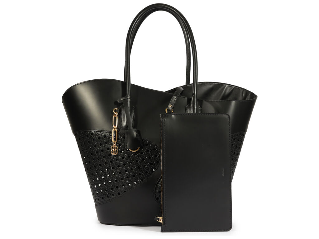 bolsa schutz shopping grande madison tresse/napa preta-1