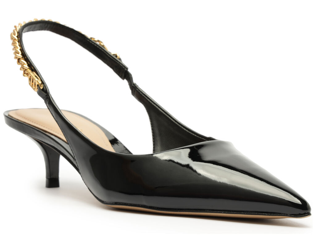 scarpin arezzo eco verniz preto salto baixo-2