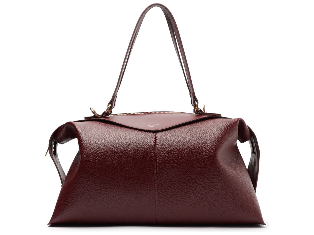 bolsa arezzo bowling grande eco big floater vinho-1