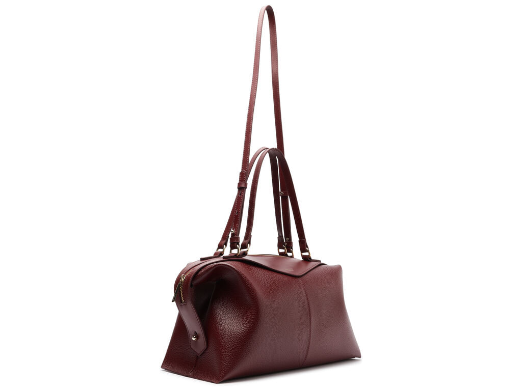 bolsa arezzo bowling grande eco big floater vinho-2