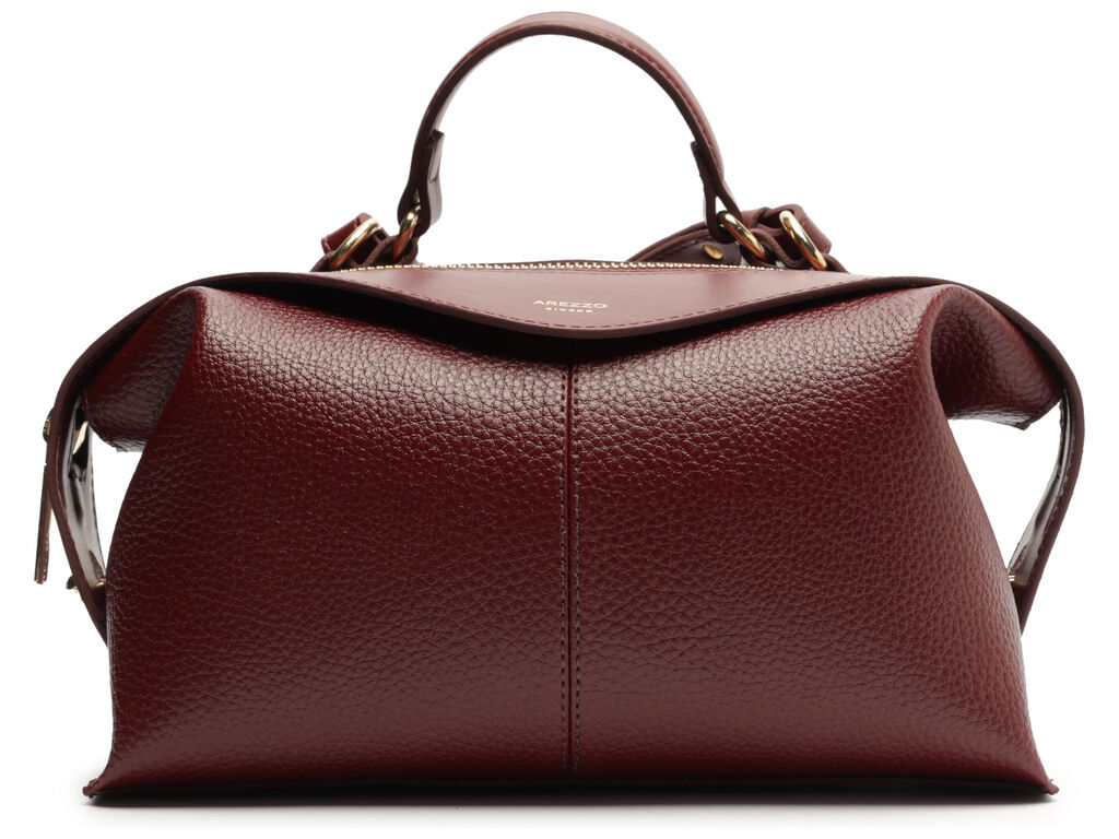 bolsa arezzo bowling media eco big floater vinho-1