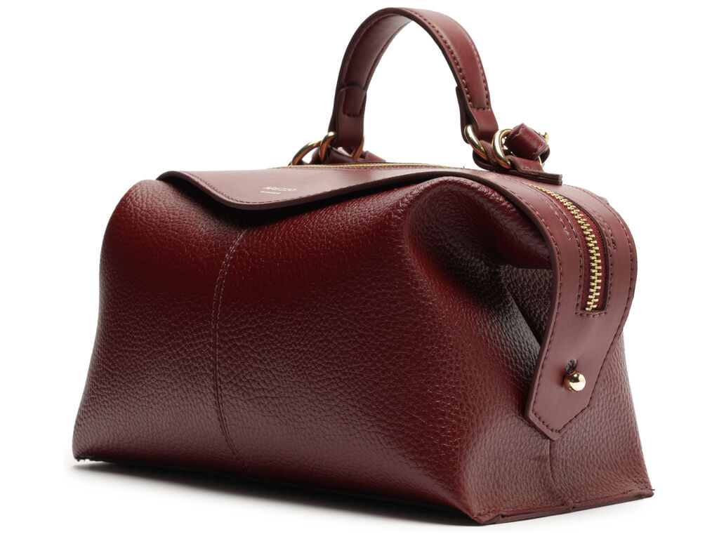 bolsa arezzo bowling media eco big floater vinho-2