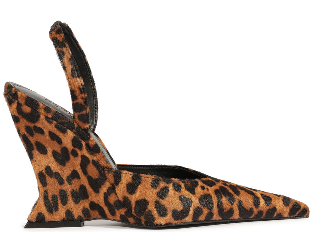 Imagem da variante: Scarpin Schutz Salto Alto Pêlo Onça PELO ONCA B - NATURAL - 34