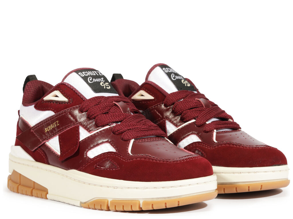 tenis schutz court 95 branco e vinho-2