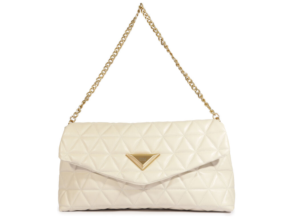 Imagem da variante: Bolsa Schutz Clutch Média Madrid Branca Matelassê MADRID - SUGAR WHITE - UN