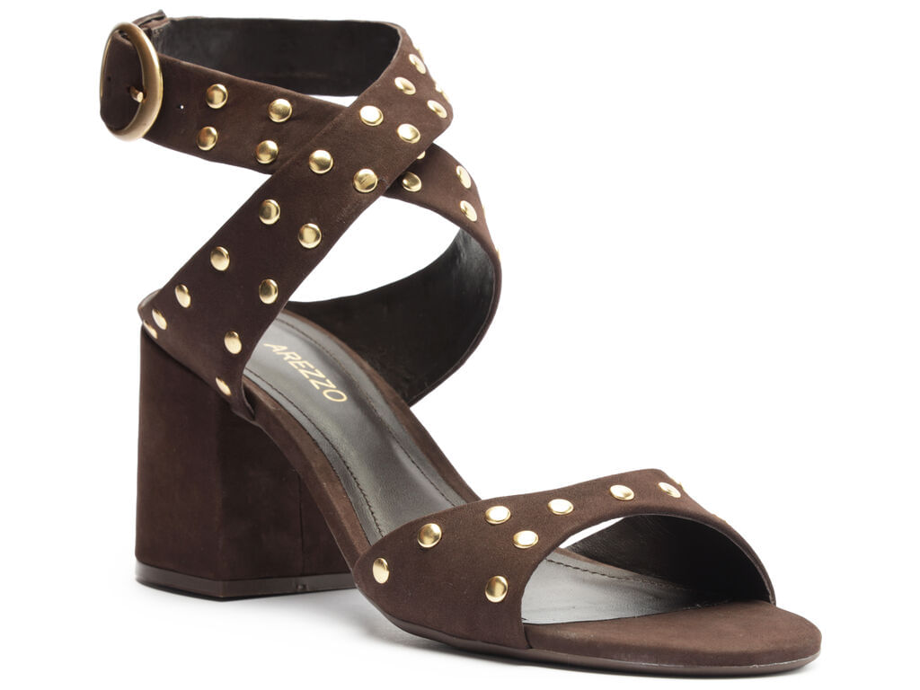 sandalia arezzo nobuck salto bloco medio cafe-2