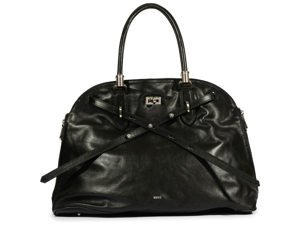 Imagem da variante: Bolsa Schutz Tote Grande Preta Full Soft Calf Fluor FULL SOFT C - BLACK - UN