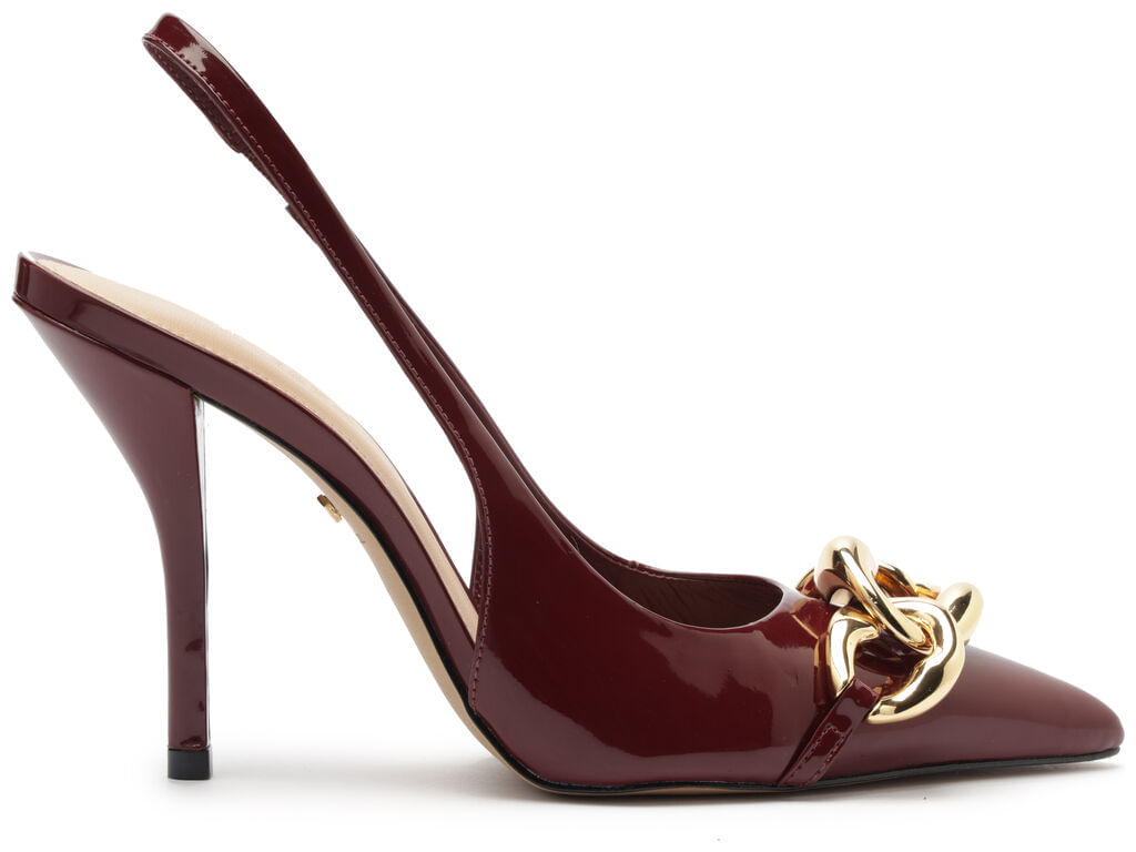 scarpin arezzo vermelho salto alto slingback elos-1