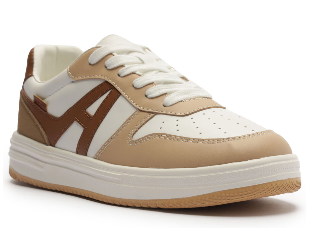 tenis anacapri casual nude e caramelo-2
