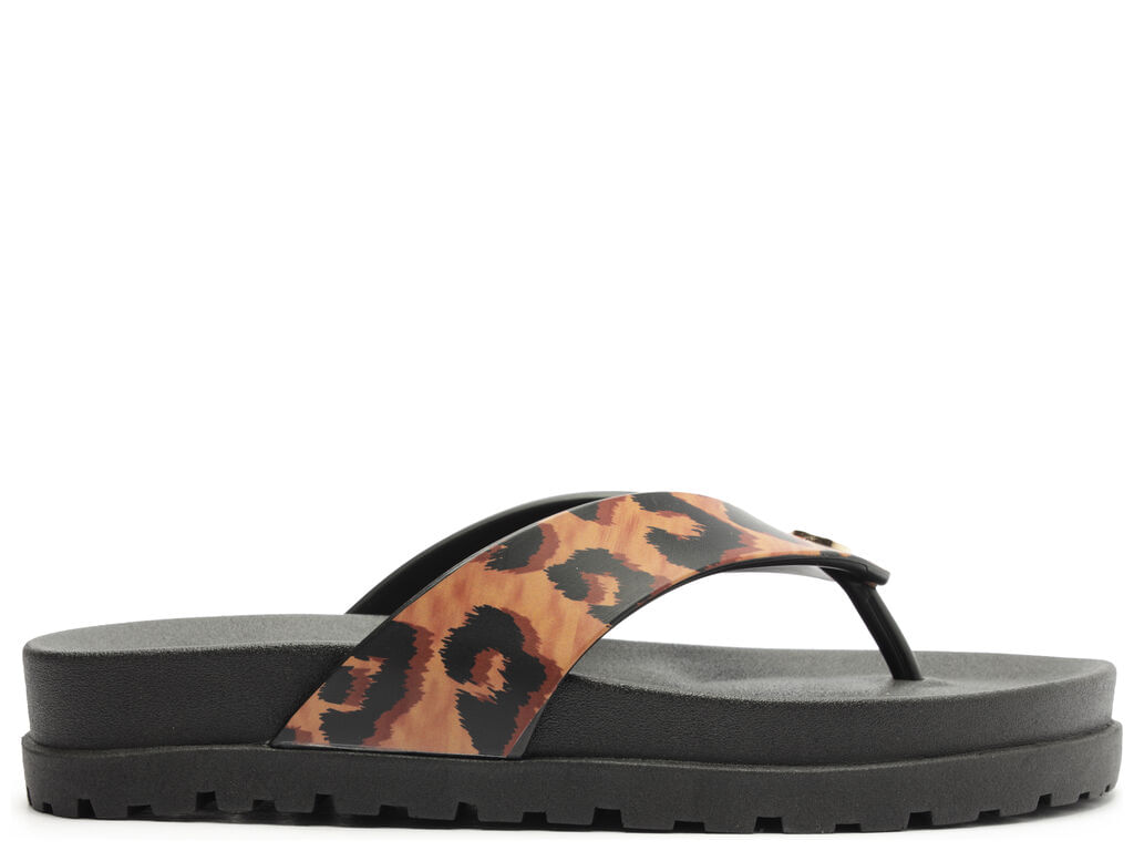 sandalia brizza rasteira animal print tiras brizza flow-1