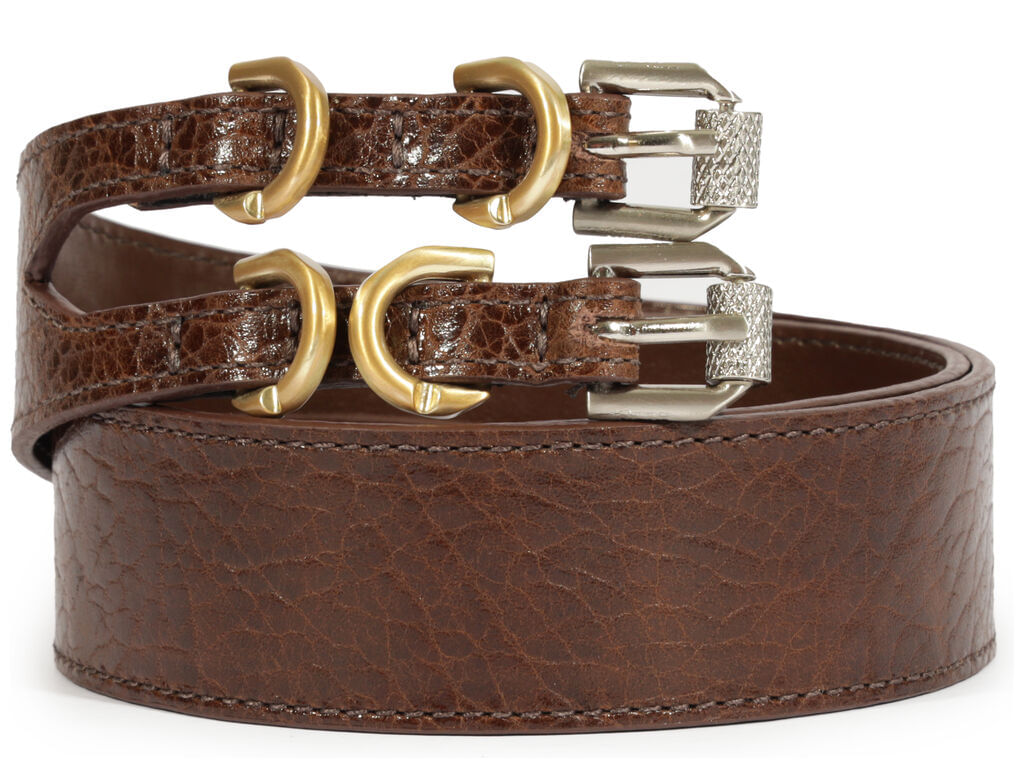 cinto schutz medio stone leather marrom-1