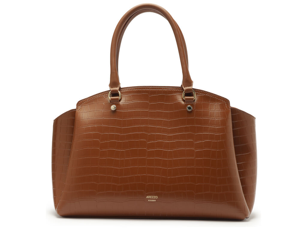 bolsa arezzo tote grande caramelo eco croco soft-1