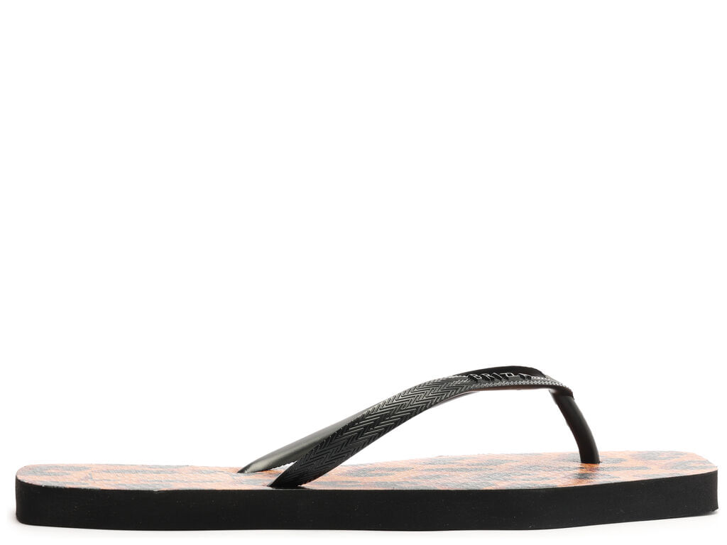 chinelo de dedo brizza preto animal print square-1