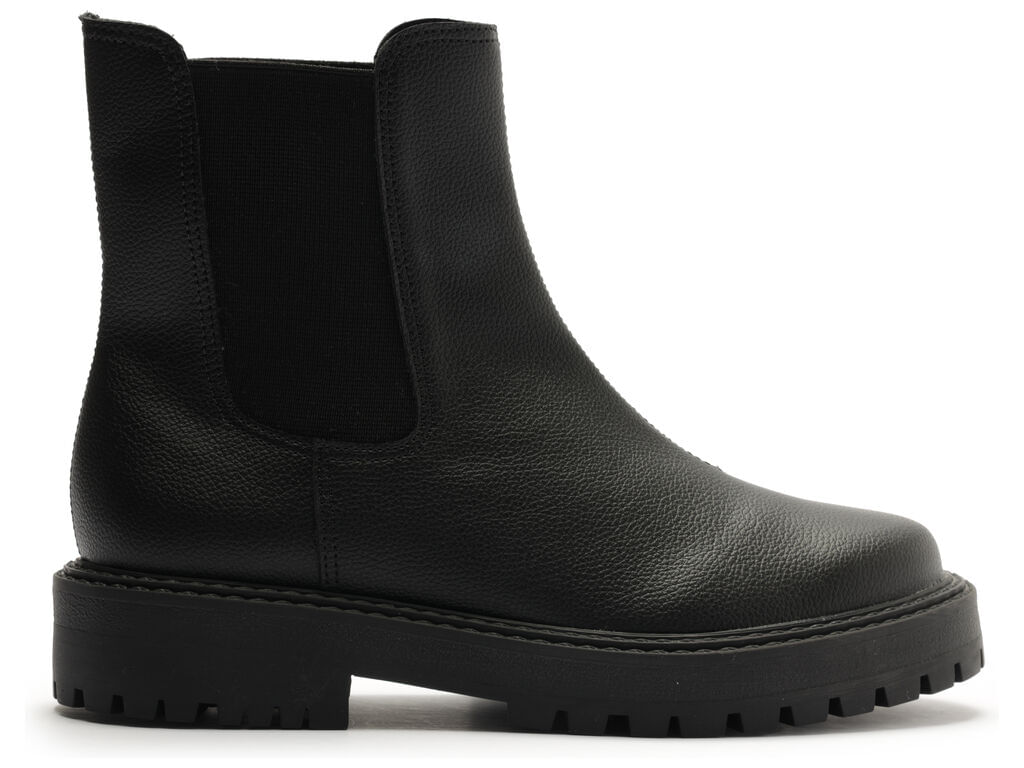 bota arezzo preta cano medio tratorada elastico chelsea-1