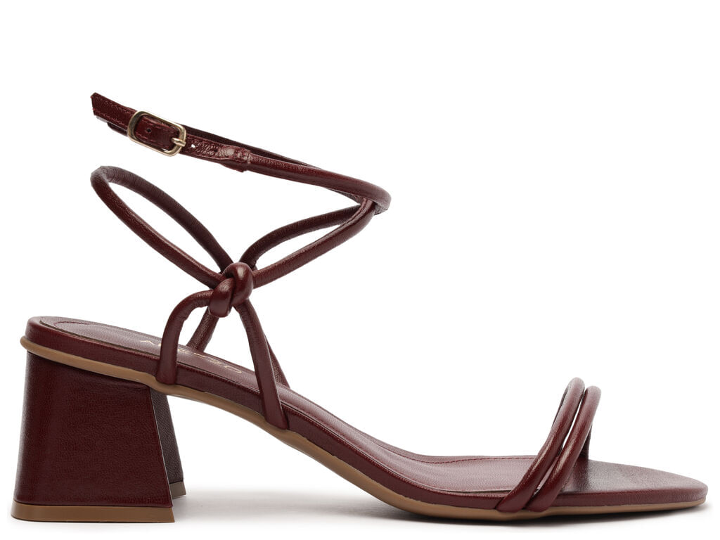 sandalia arezzo vinho salto bloco tiras knot-1