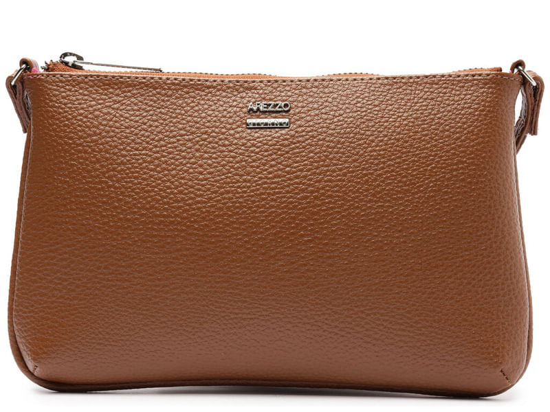 Imagem da variante: Bolsa Arezzo Tiracolo Caramelo Morgana Pequena ECO BIG FLO - WARM CARAME - UN