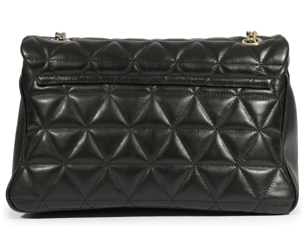 bolsa schutz tiracolo grande 944 couro preto matelasse-2