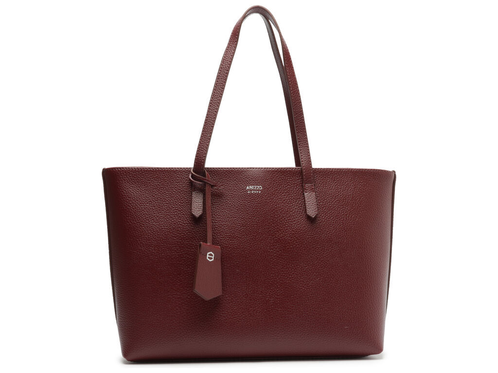 Imagem da variante: Bolsa Arezzo Shopping Vinho Manu Grande ECO BIG FLO - WINE BERRY - UN
