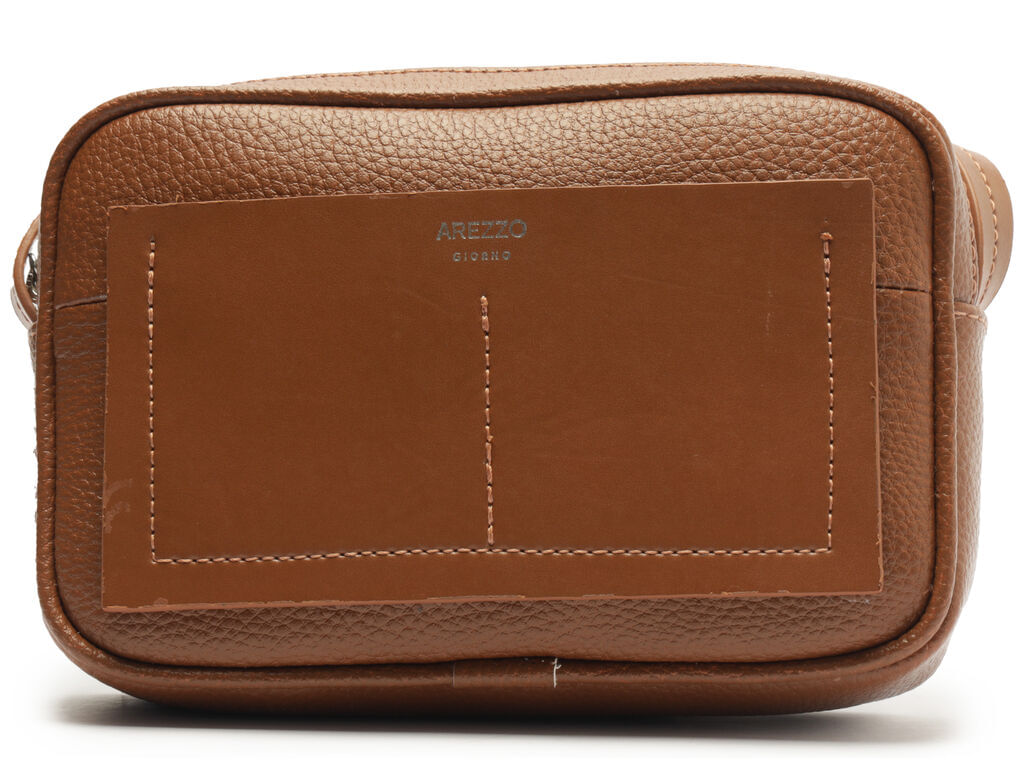 Imagem da variante: Bolsa Arezzo Tiracolo Caramelo Pequena Bolso Frontal ECO BIG FLO - WARM CARAME - UN