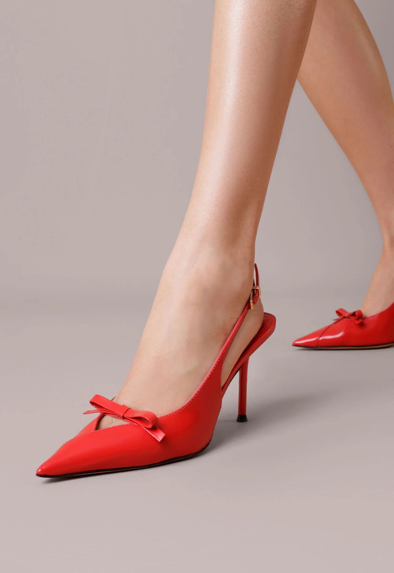 scarpin vicenza slingback morgan vermelho couro-2