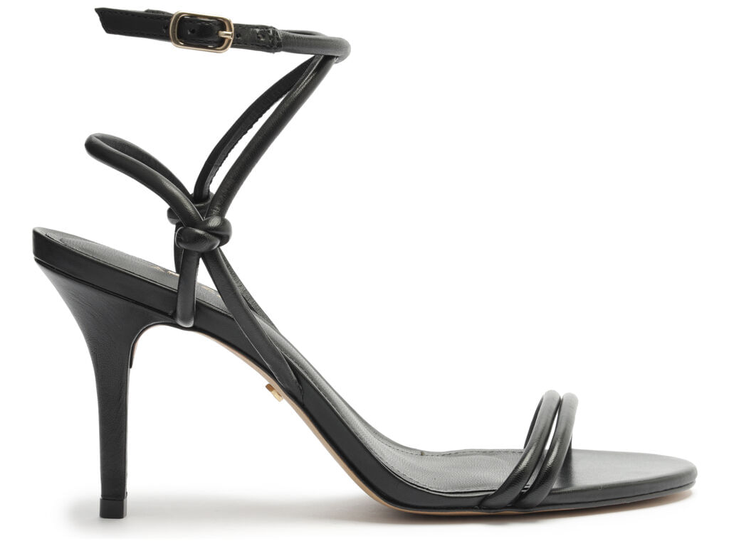Imagem da variante: Sandália Arezzo Preta Salto Médio Minimalista Eco Fontana ECO FONTANA - PRETO - 33