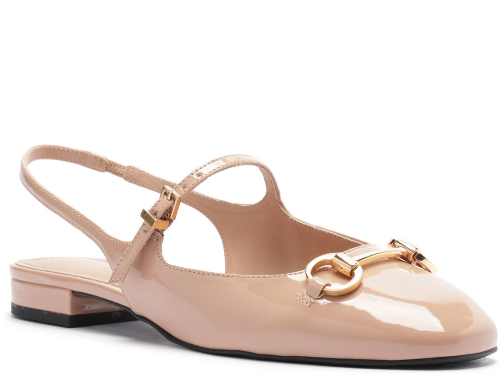 sapatilha arezzo slingback verniz nude metal-2