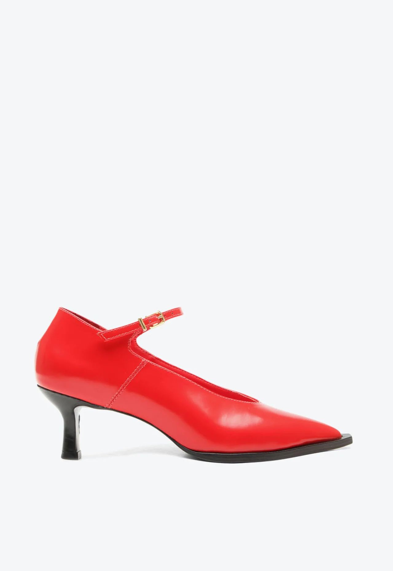 scarpin vicenza madeline vermelho couro salto alto-1