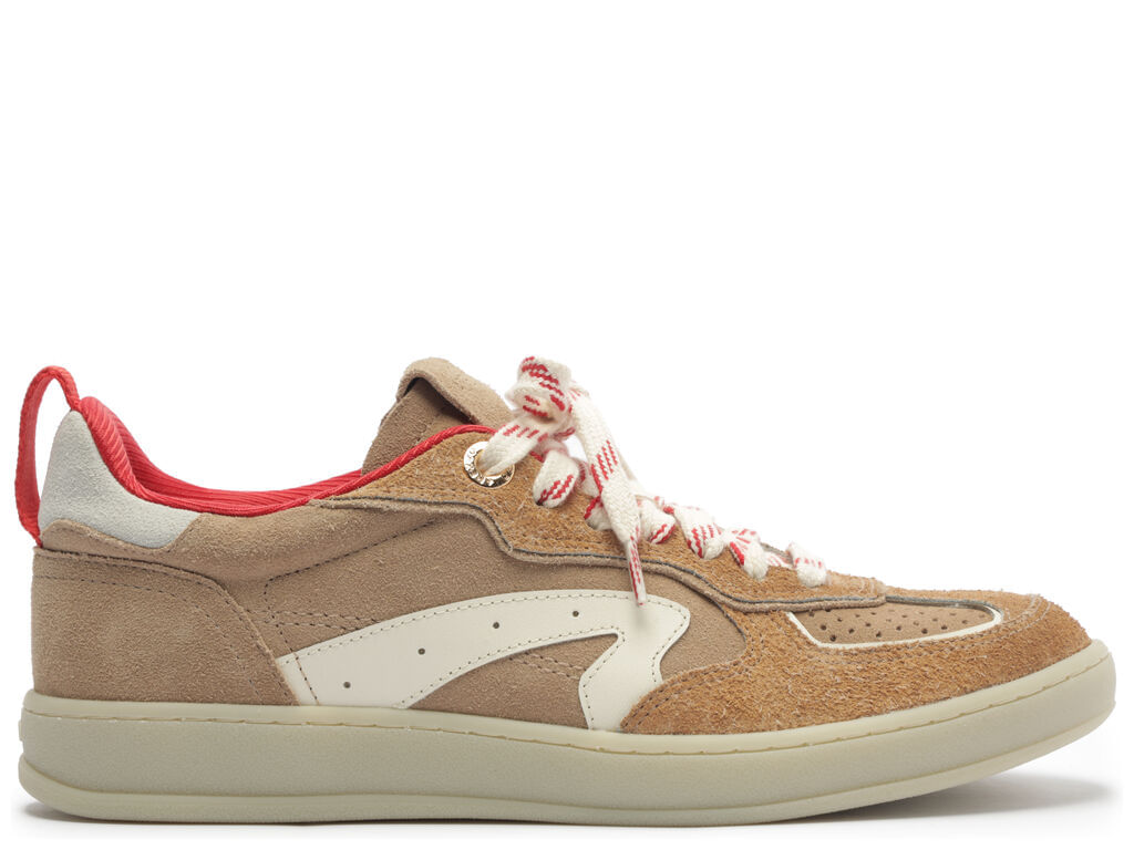 Imagem da variante: Tênis Arezzo Camurça Areia Amarração Mix ARZ72 FUZZY SUEDE - BLUS SAND/C - 35