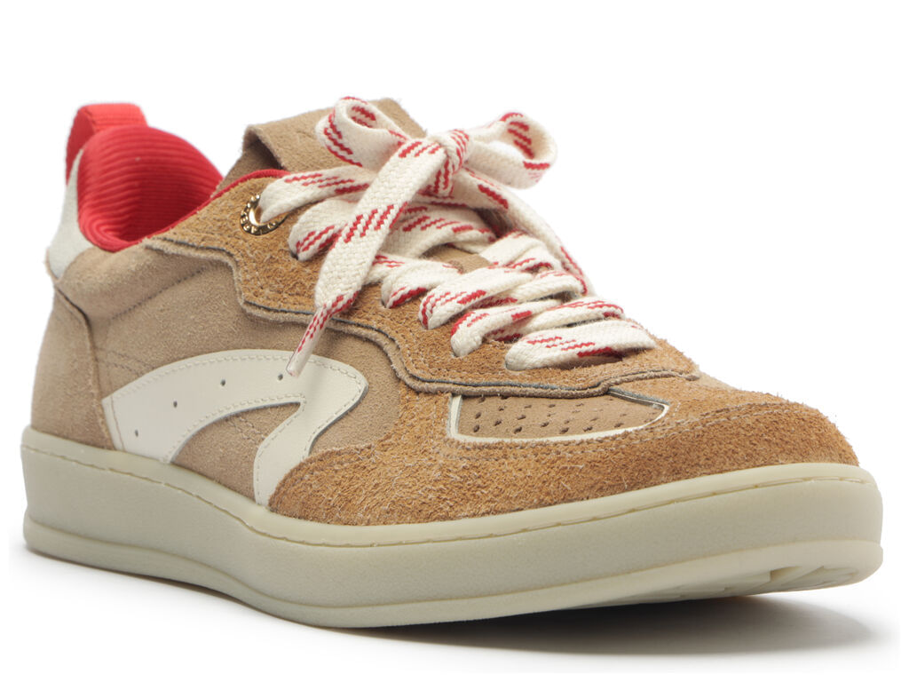 tenis arezzo camurca areia amarracao mix arz72-2