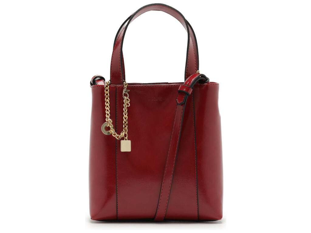 Imagem da variante: Bolsa Anacapri Tote Média Madri Chaveiro Vermelha ECO MADRID - CHERRY LUSH - UN
