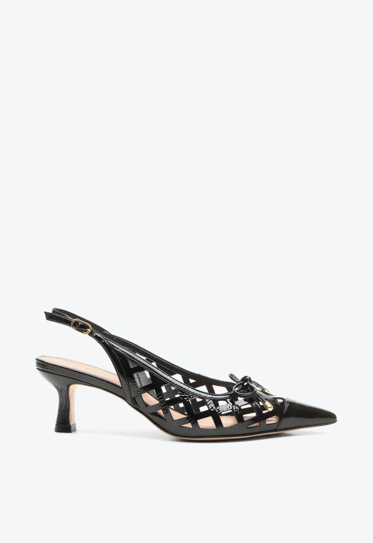 slingback vicenza gina preto couro verniz-1