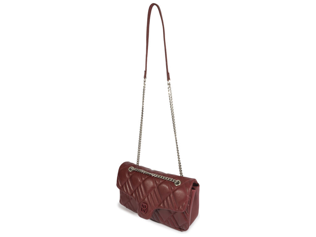 bolsa schutz shoulder perry grande couro vinho-2