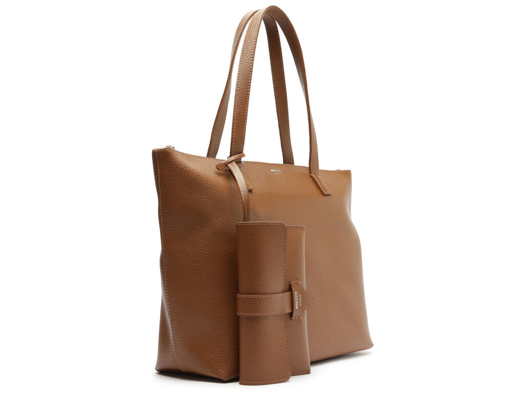 bolsa arezzo shopping caramelo mercato grande-2