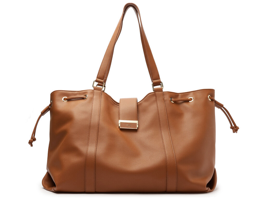 bolsa arezzo shopping caramelo grande ilhoses-1