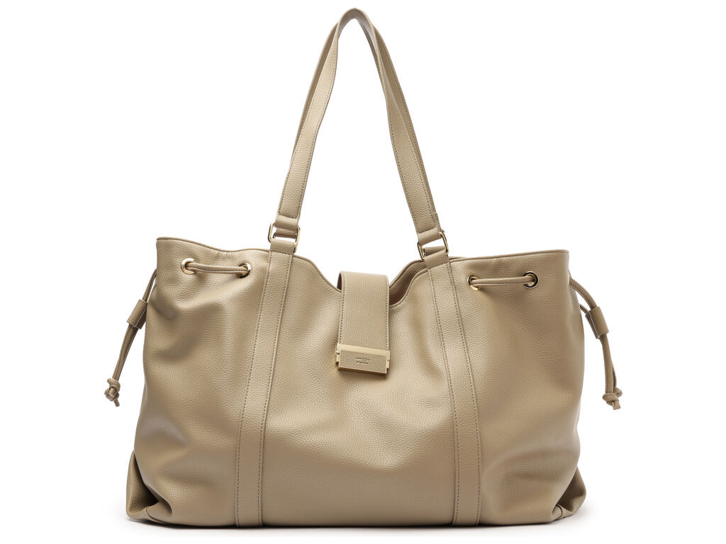bolsa arezzo shopping pewter grande ilhoses-1