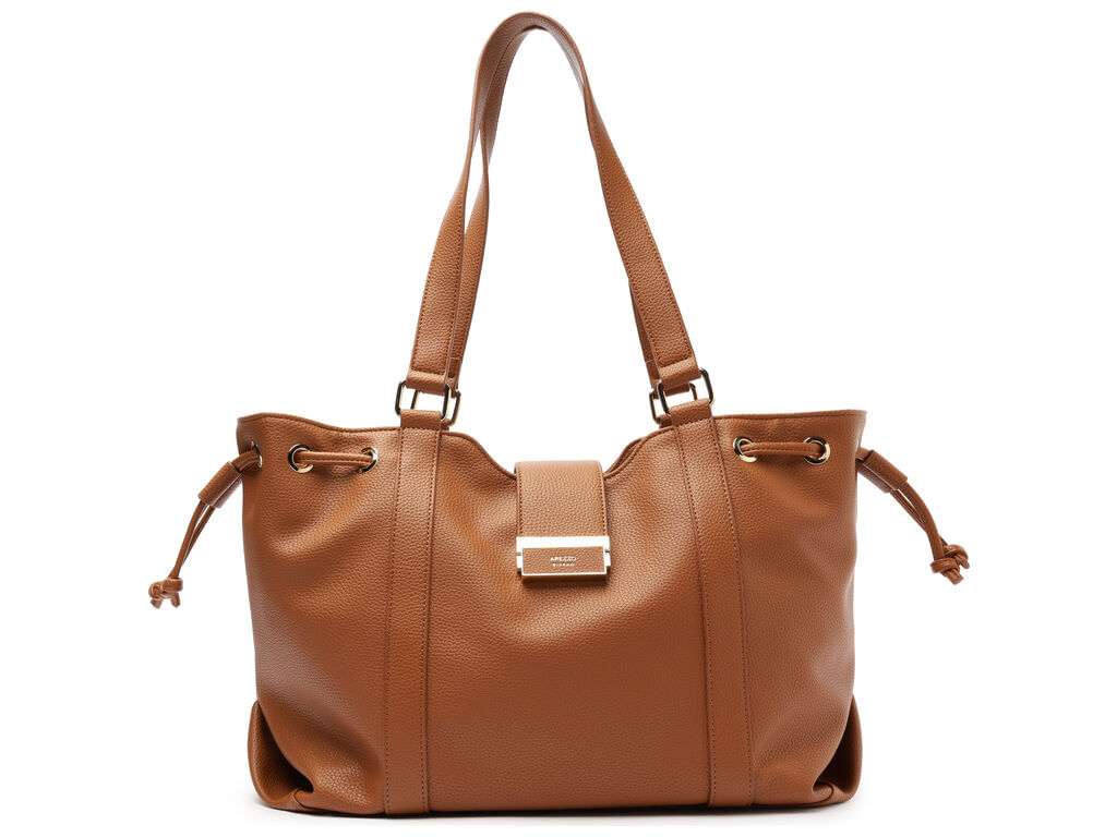 bolsa arezzo shopping caramelo media ilhoses-1