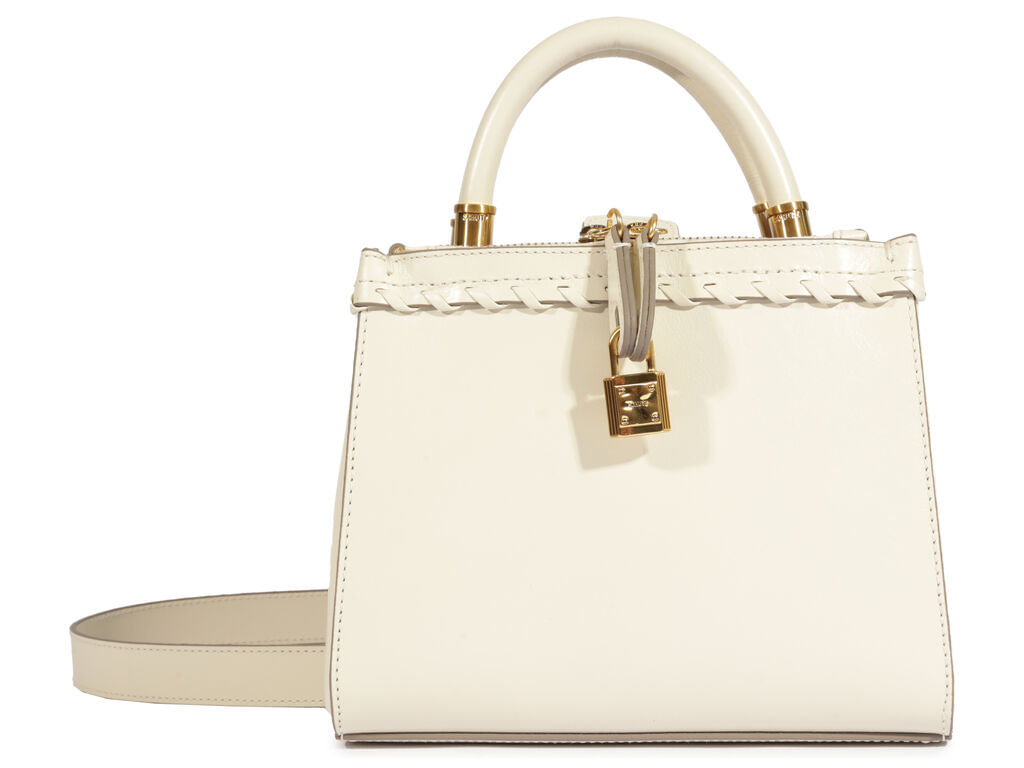bolsa schutz tote branca couro pequena cadeado-1