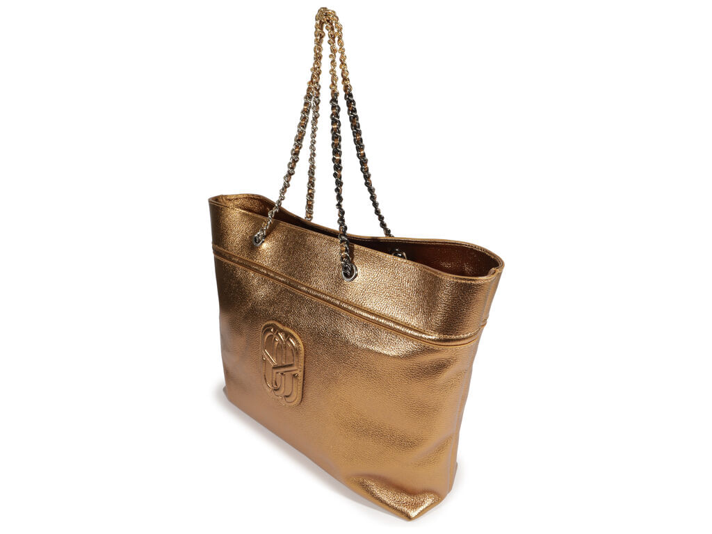 bolsa schutz shopping belle couro bronze grande-2
