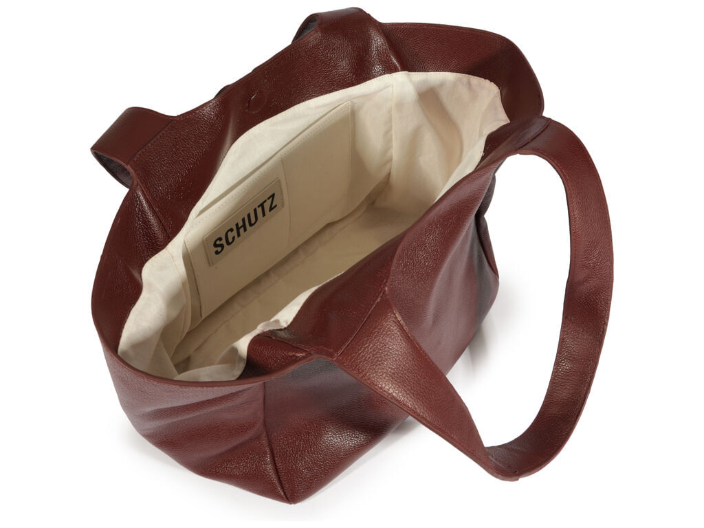 bolsa schutz shopping couro vinho grande-2
