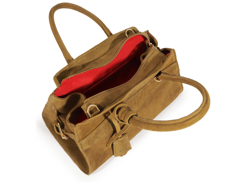 bolsa schutz tote media iron suede dried pista-2