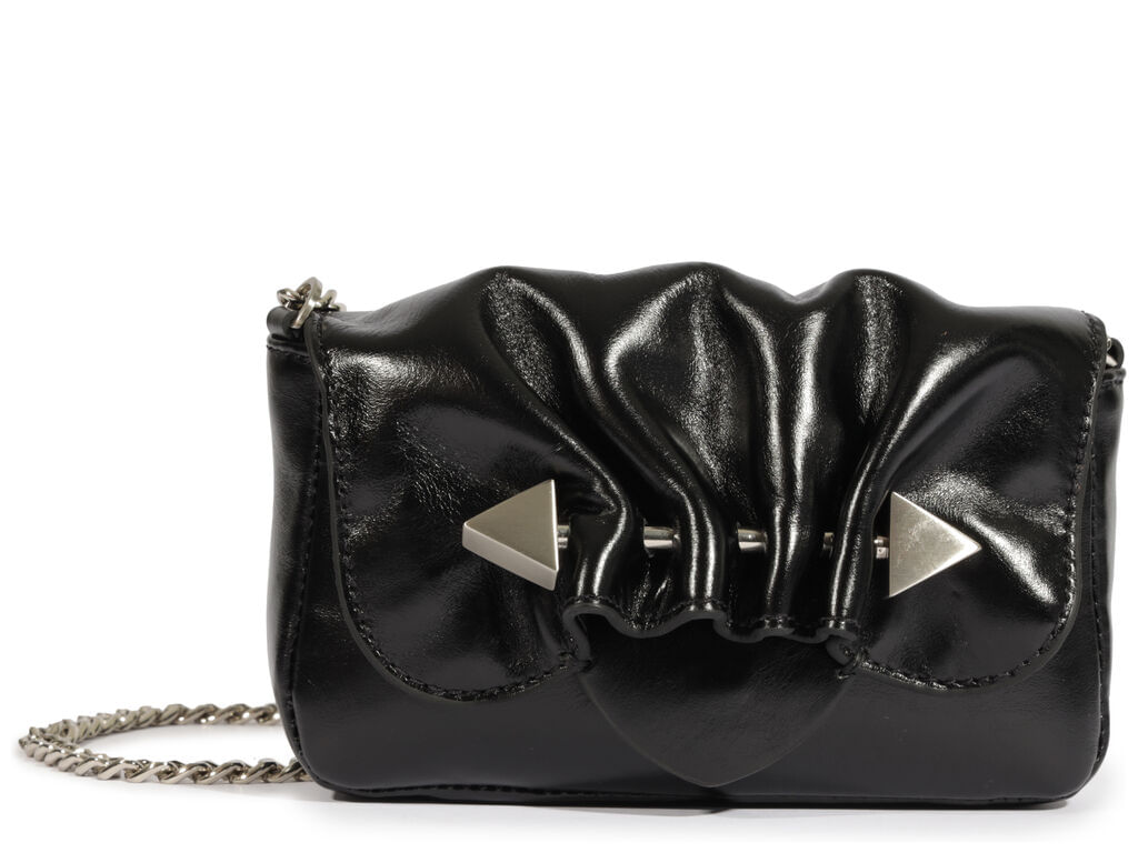 bolsa schutz couro preto pequena-1