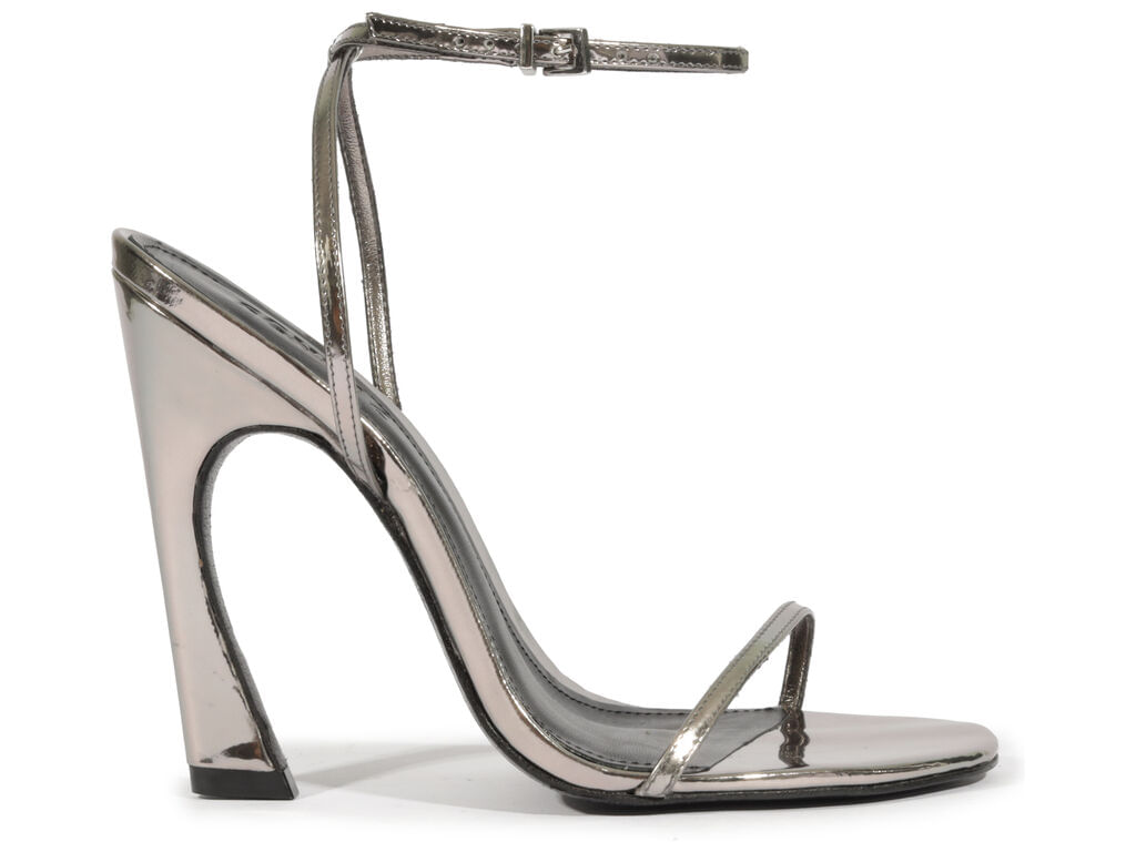 sandalia schutz siena curve salto alto couro prata-1
