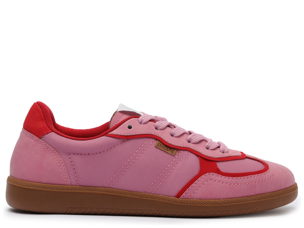 tenis anacapri a25 rosa e vermelho-1