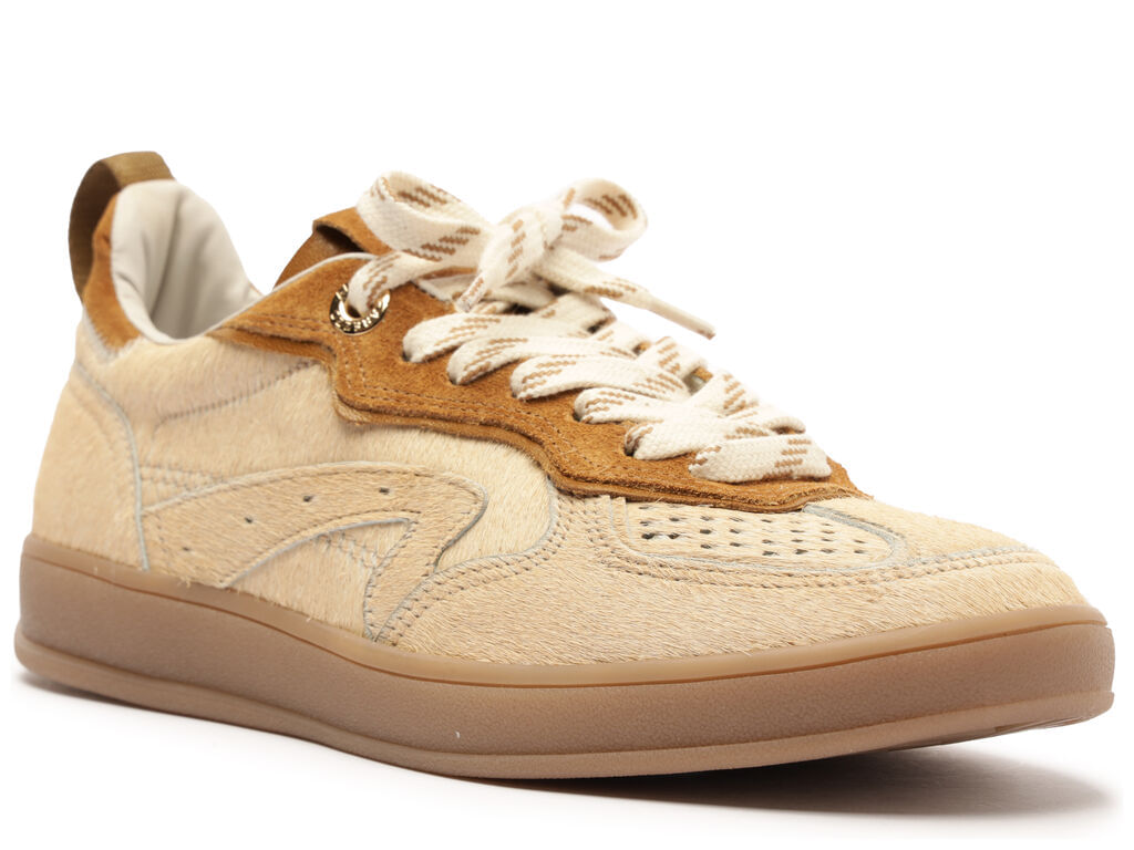 tenis arezzo bege camurca amarracao mix arz72-2