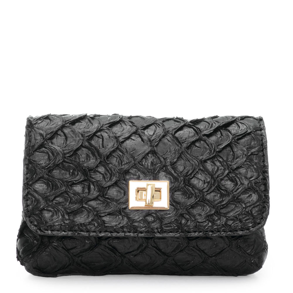 bolsa carmem dalessandro tiracolo veneto preto 957-1