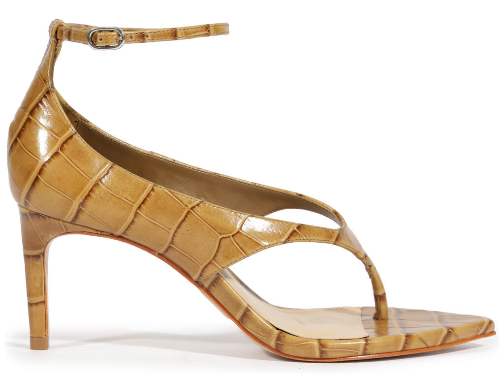 sandalia schutz thong couro caramelo-1