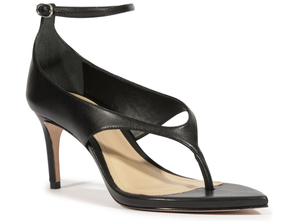sandalia schutz thong couro preto-2