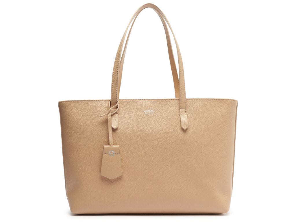 bolsa arezzo shopping manu grande bege-1