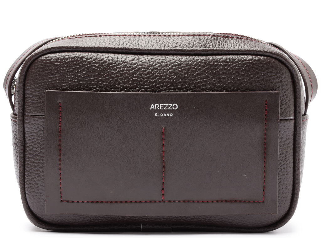 bolsa arezzo tiracolo marrom pequena bolso-1